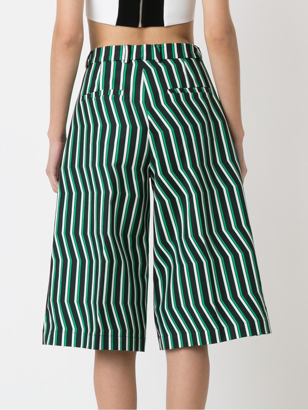 striped culottes