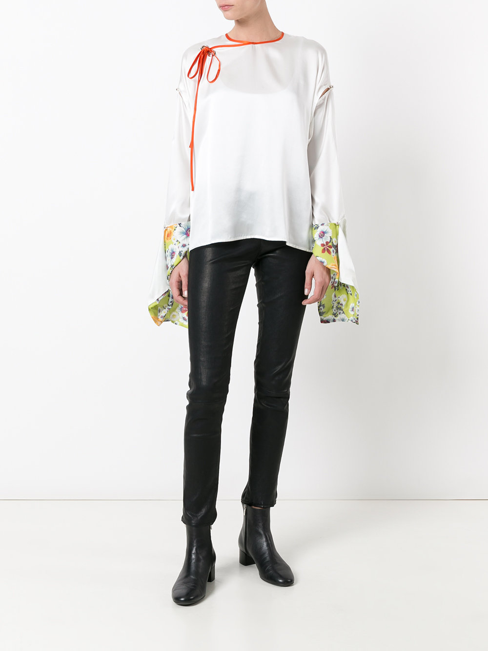 laced blouse