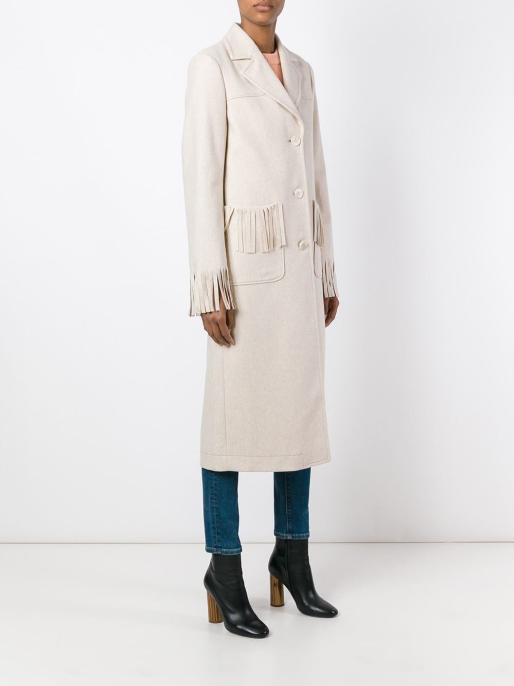 'Frill Frill' coat