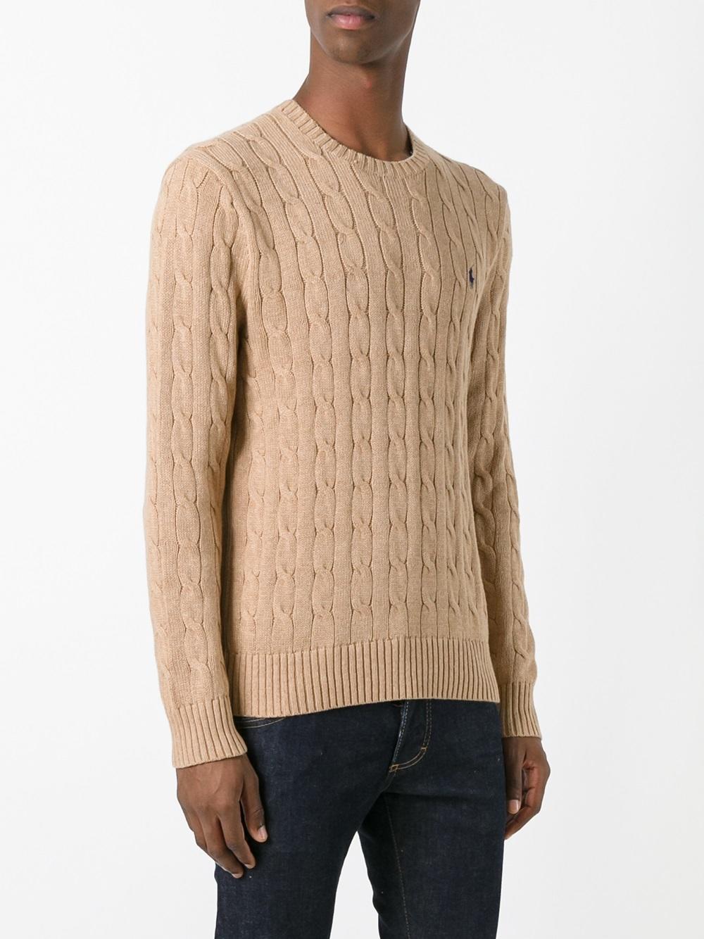 cable knit sweater