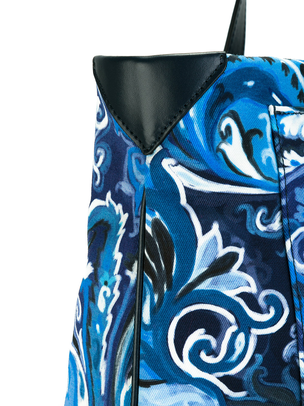 paisley print tote