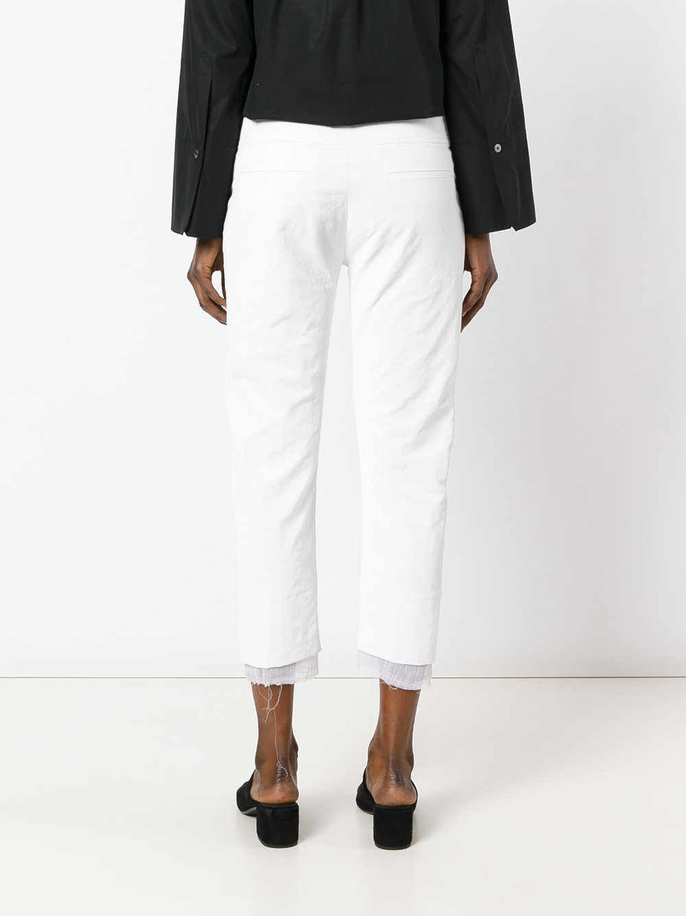 cropped trousers
