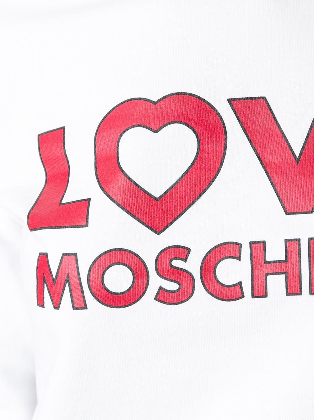 logo print sweatshirt