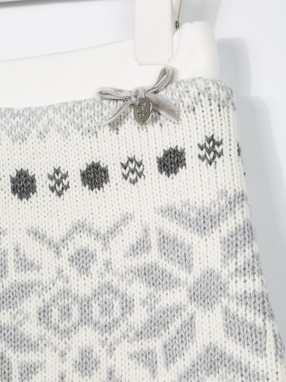 fair isle knit skirt