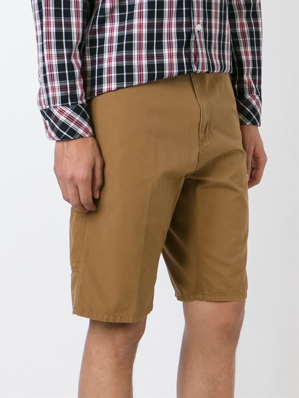 rear patch pocket shorts