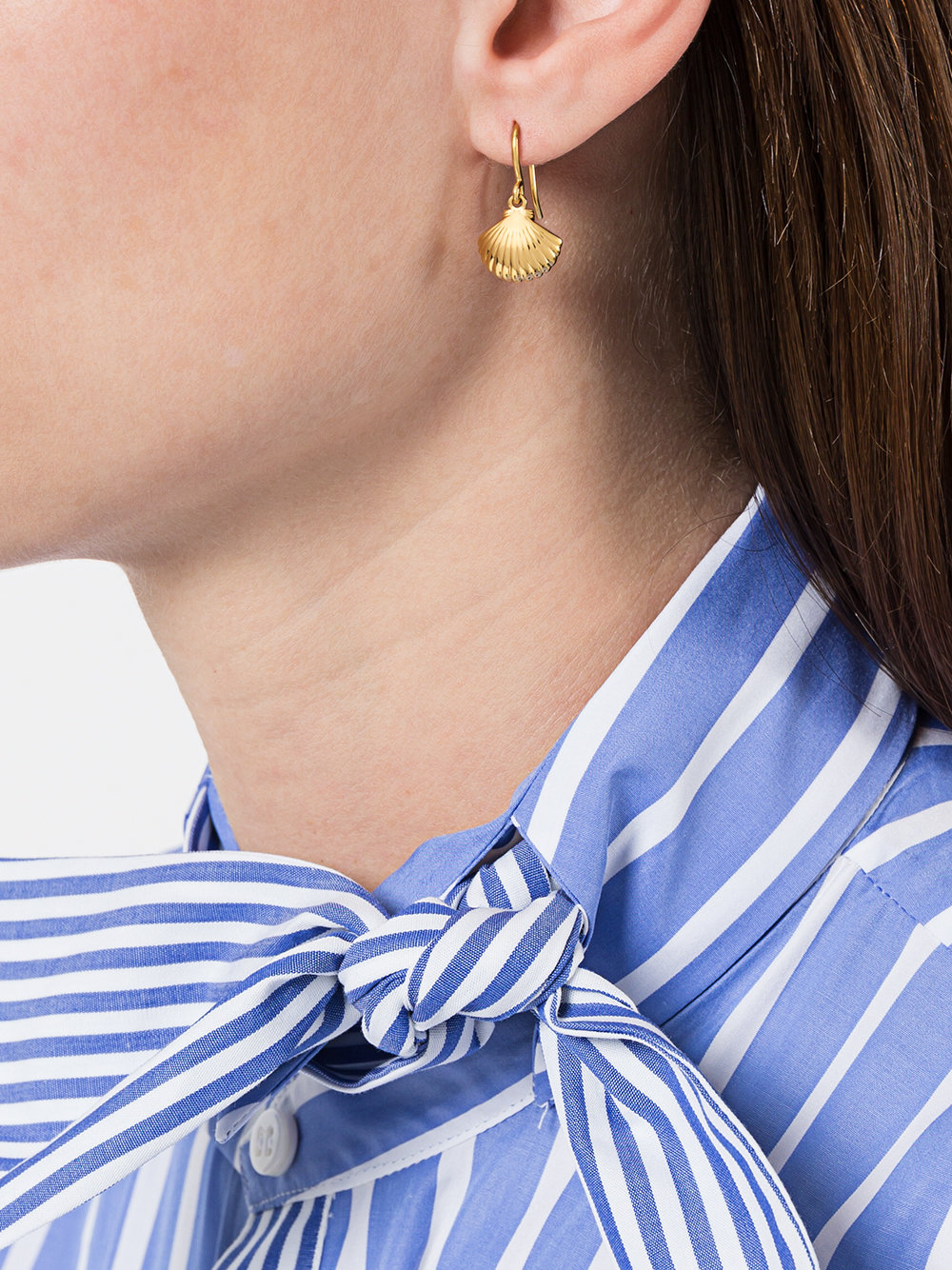 'Shell Drop Biography' earrings