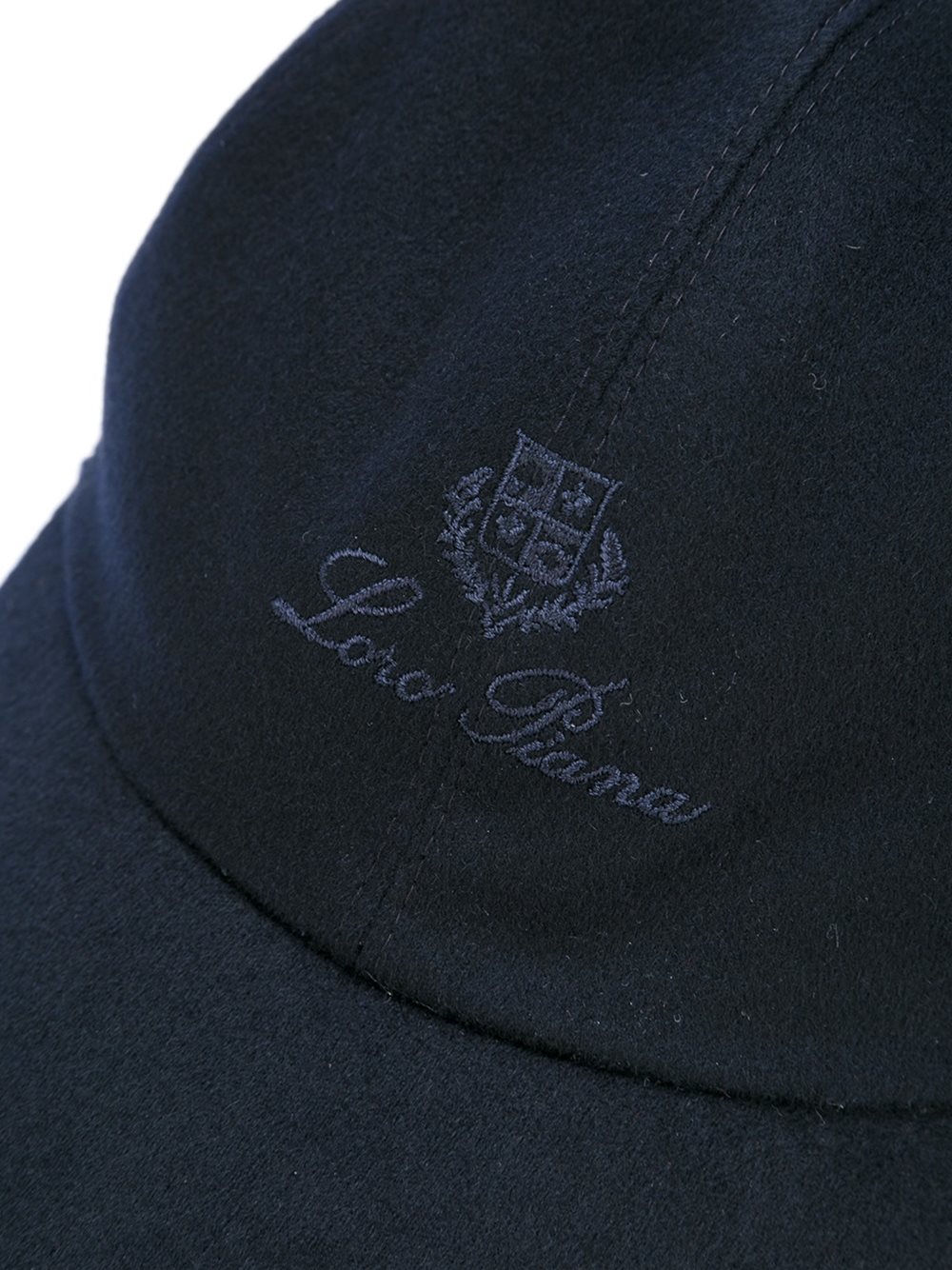 loro piana embroidered logo cap海淘返利 米饭粒返利网