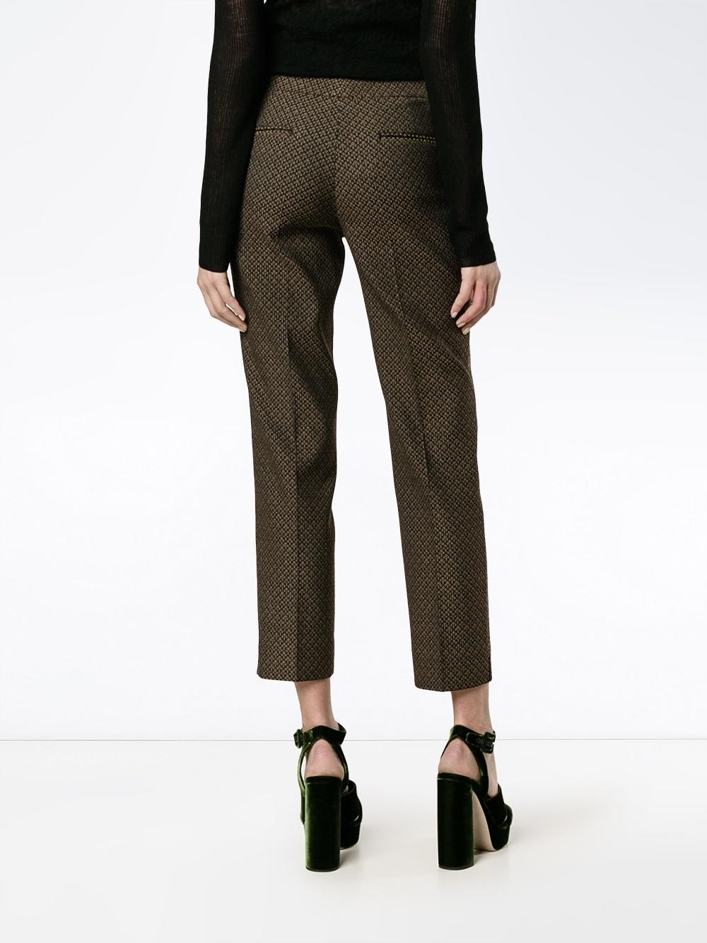 jacquard trousers 