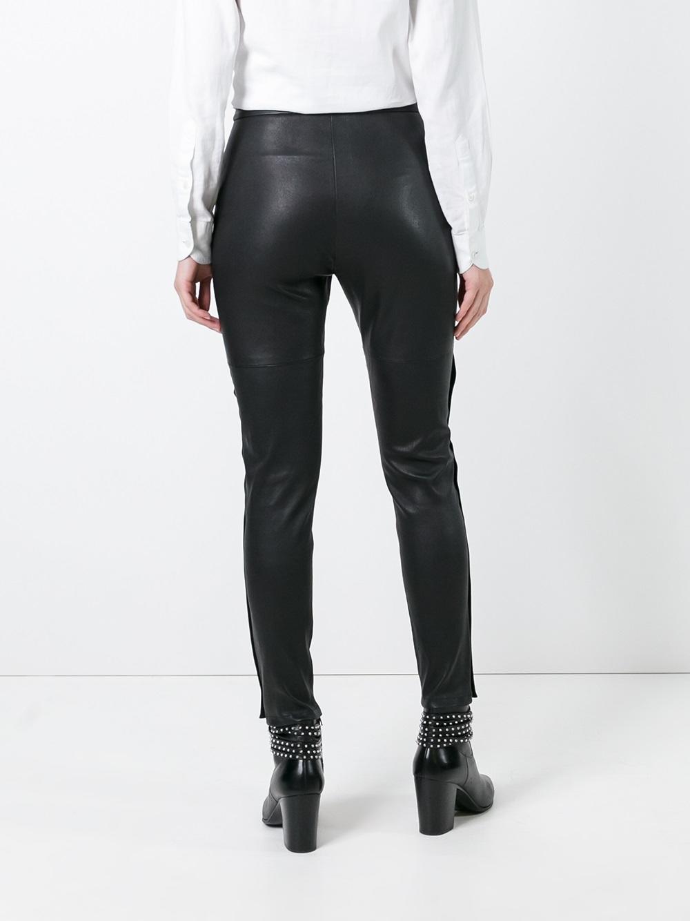 skinny leather pants 