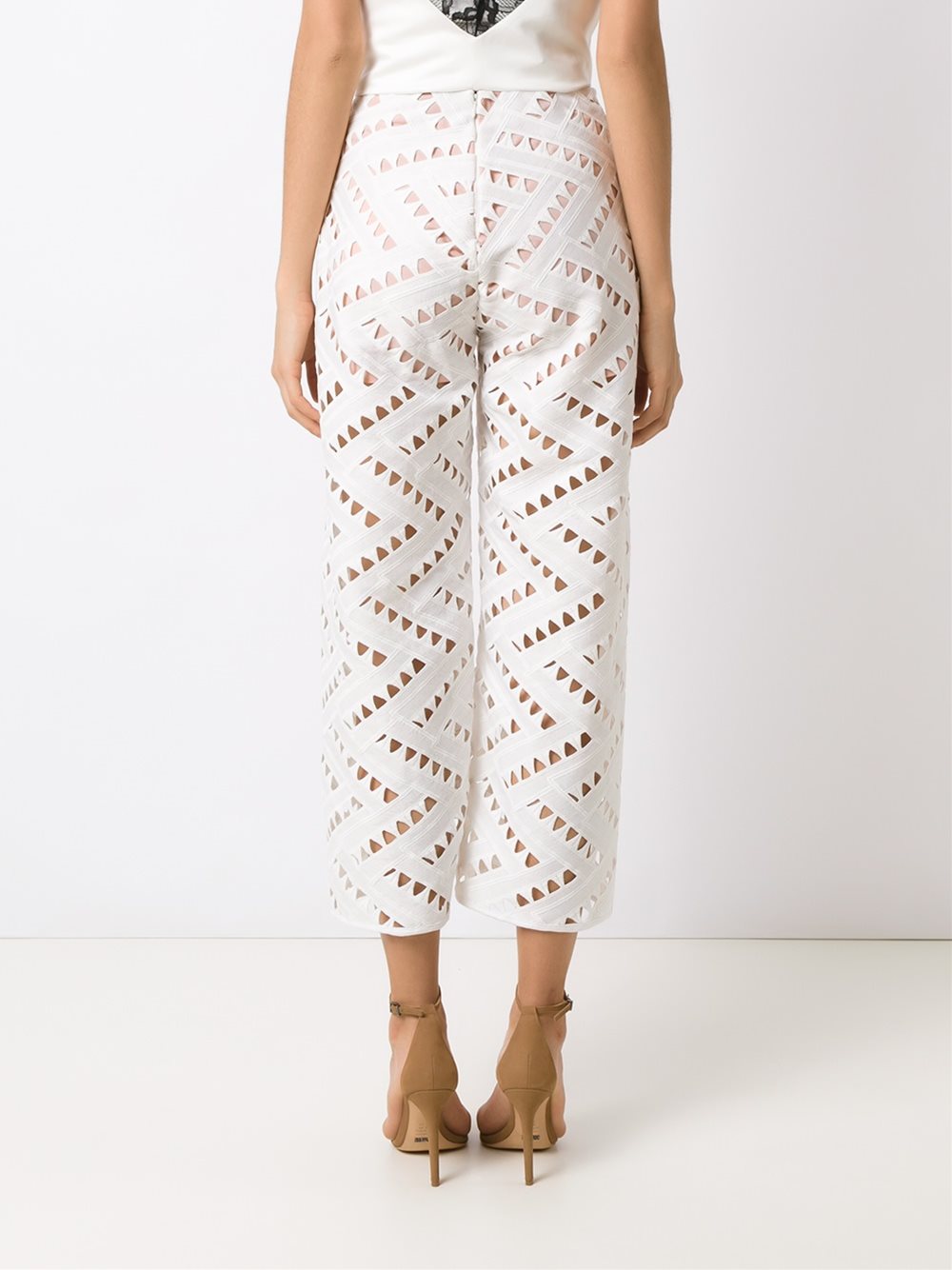 cropped trousers