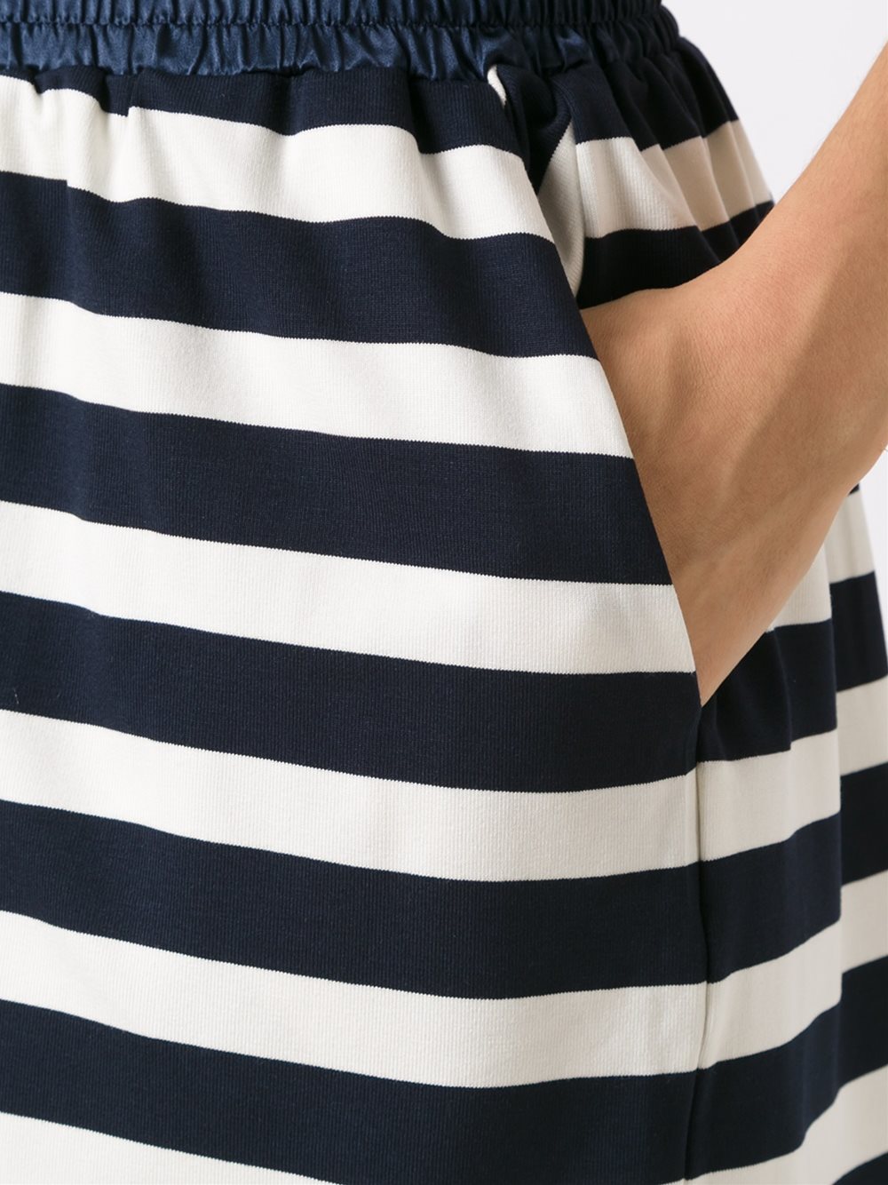 striped shorts