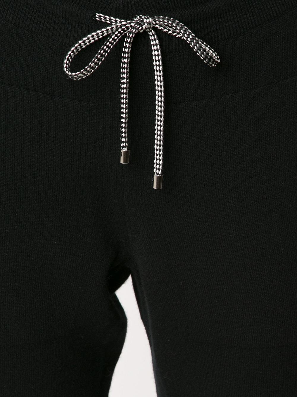 drawstring track pants