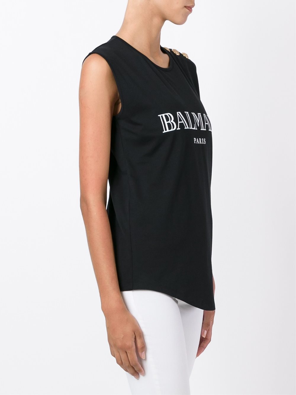 logo tank top