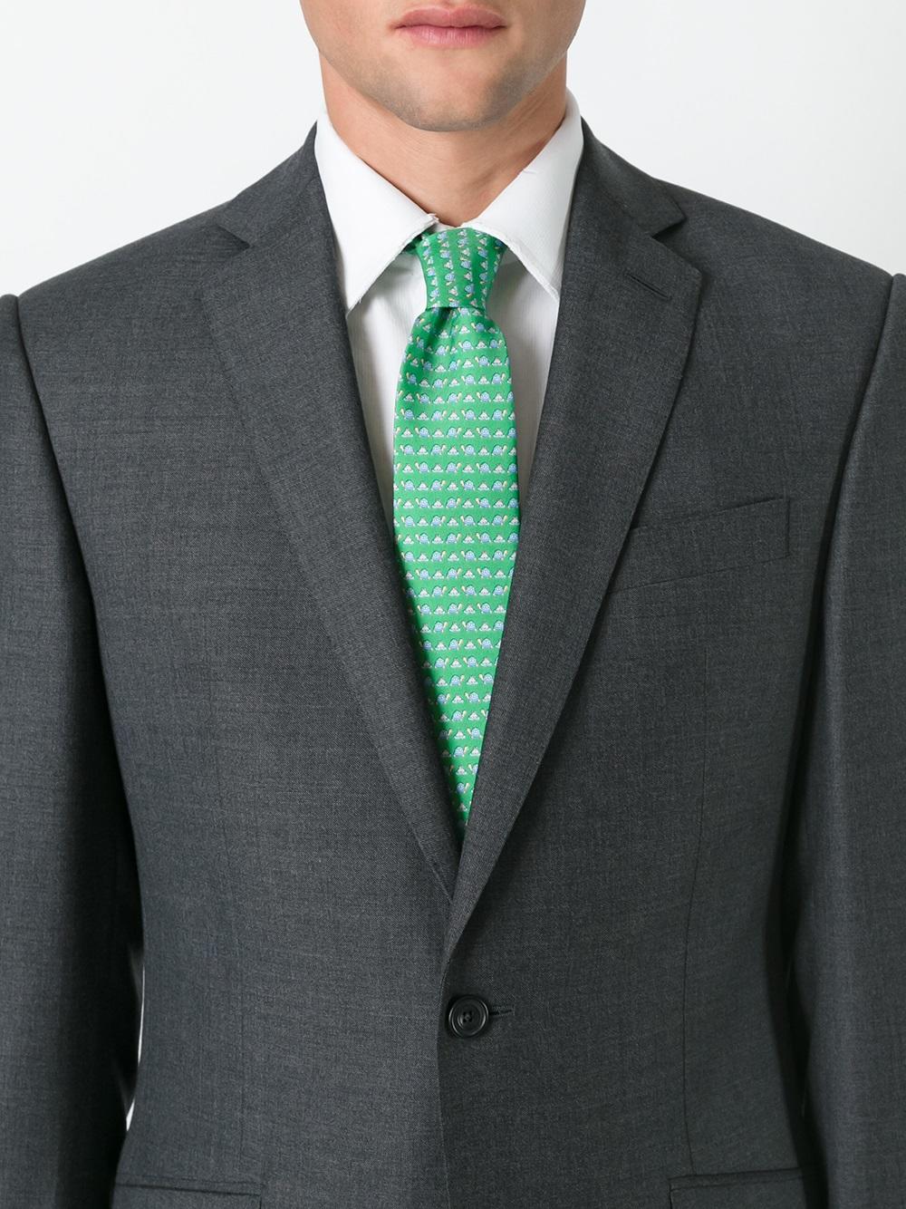 turtle and frog tie