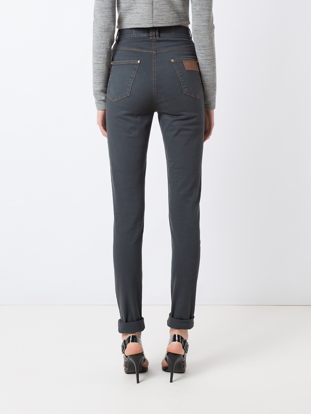 high waist skinny jeans