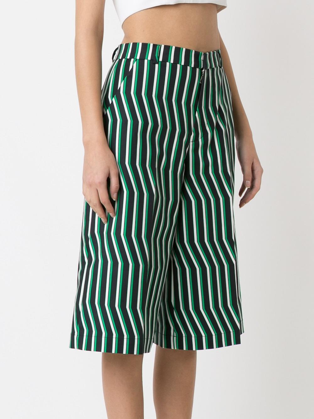 striped culottes