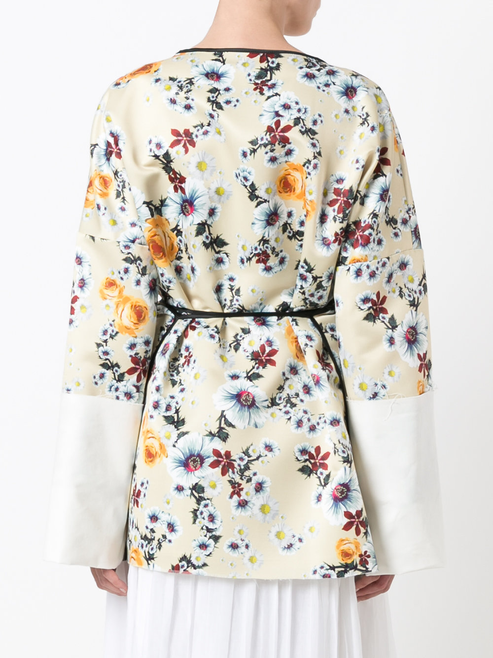 floral print kimono jacket