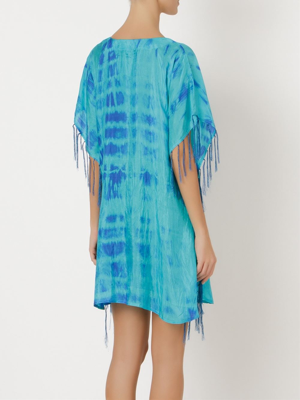 tie-dye kaftan