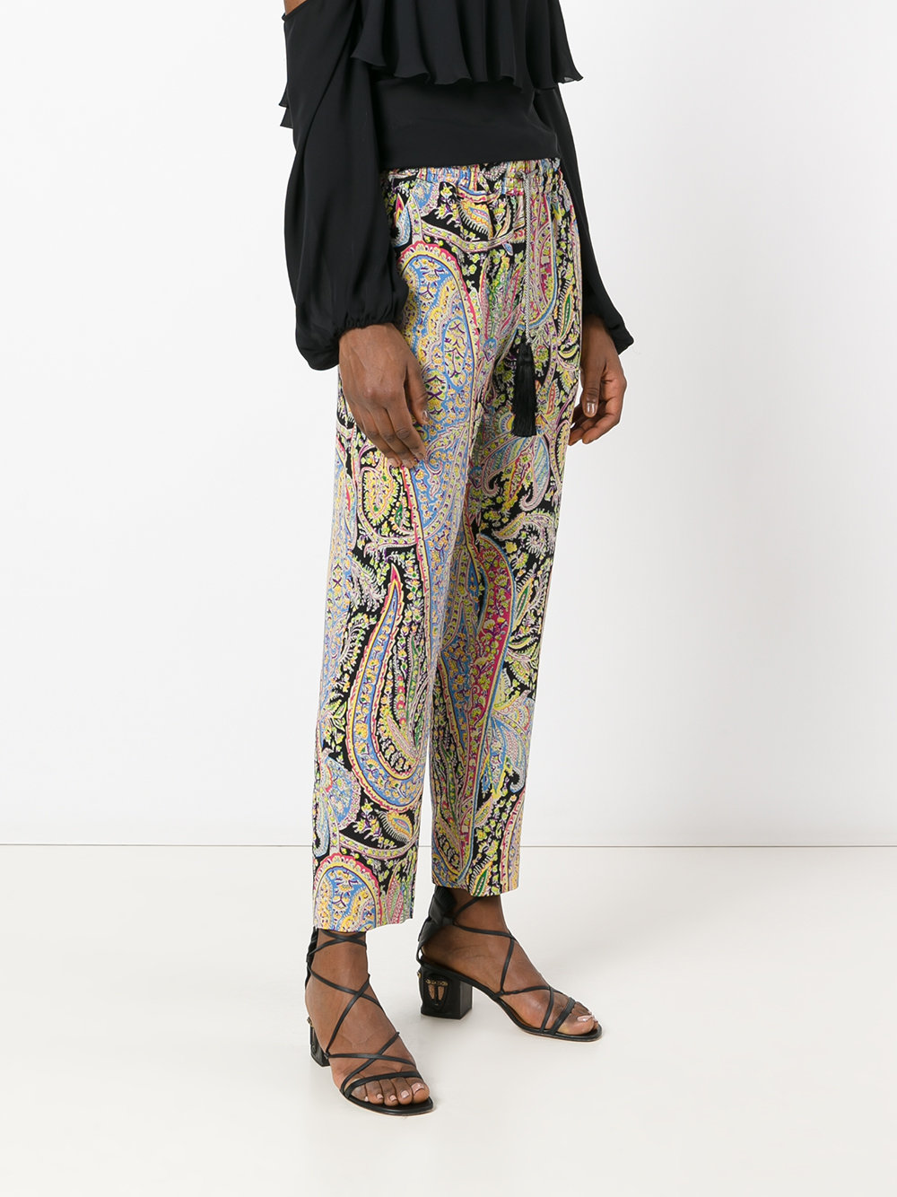paisley print trousers 
