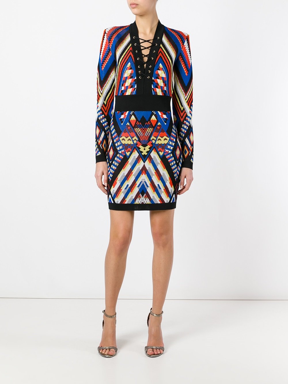 inca pattern dress