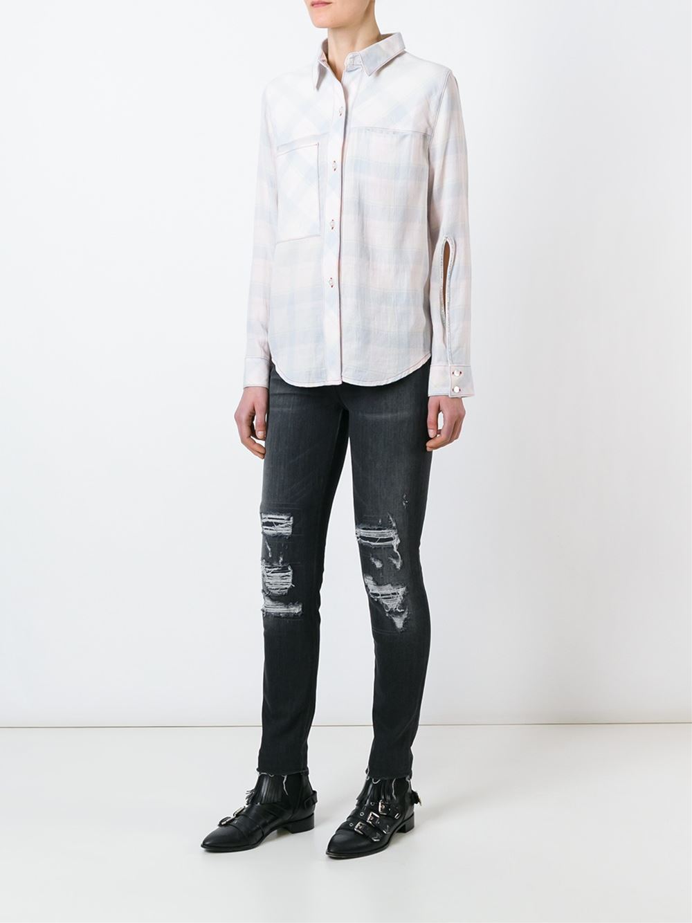 'Jane Pink'衬衫