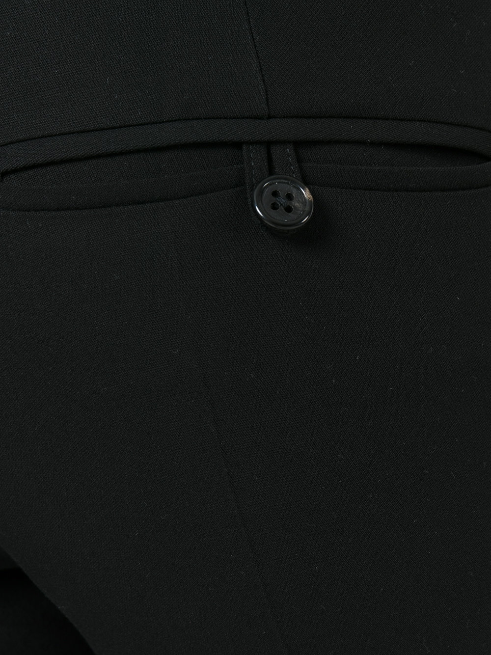 slim-fit tailored trousers