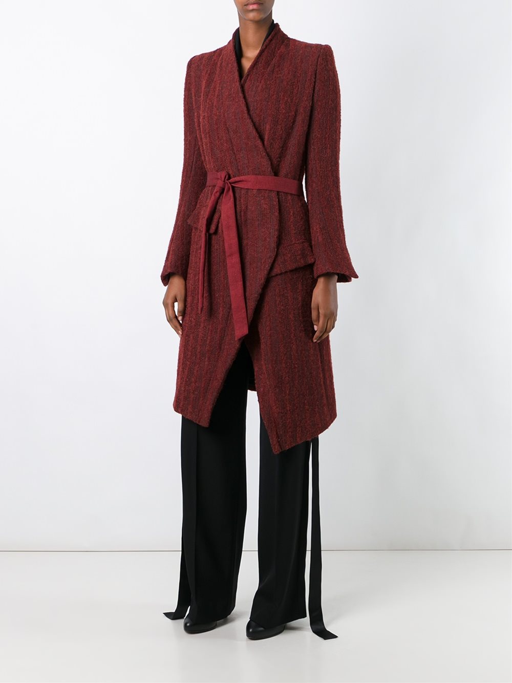 belted cardi-coat