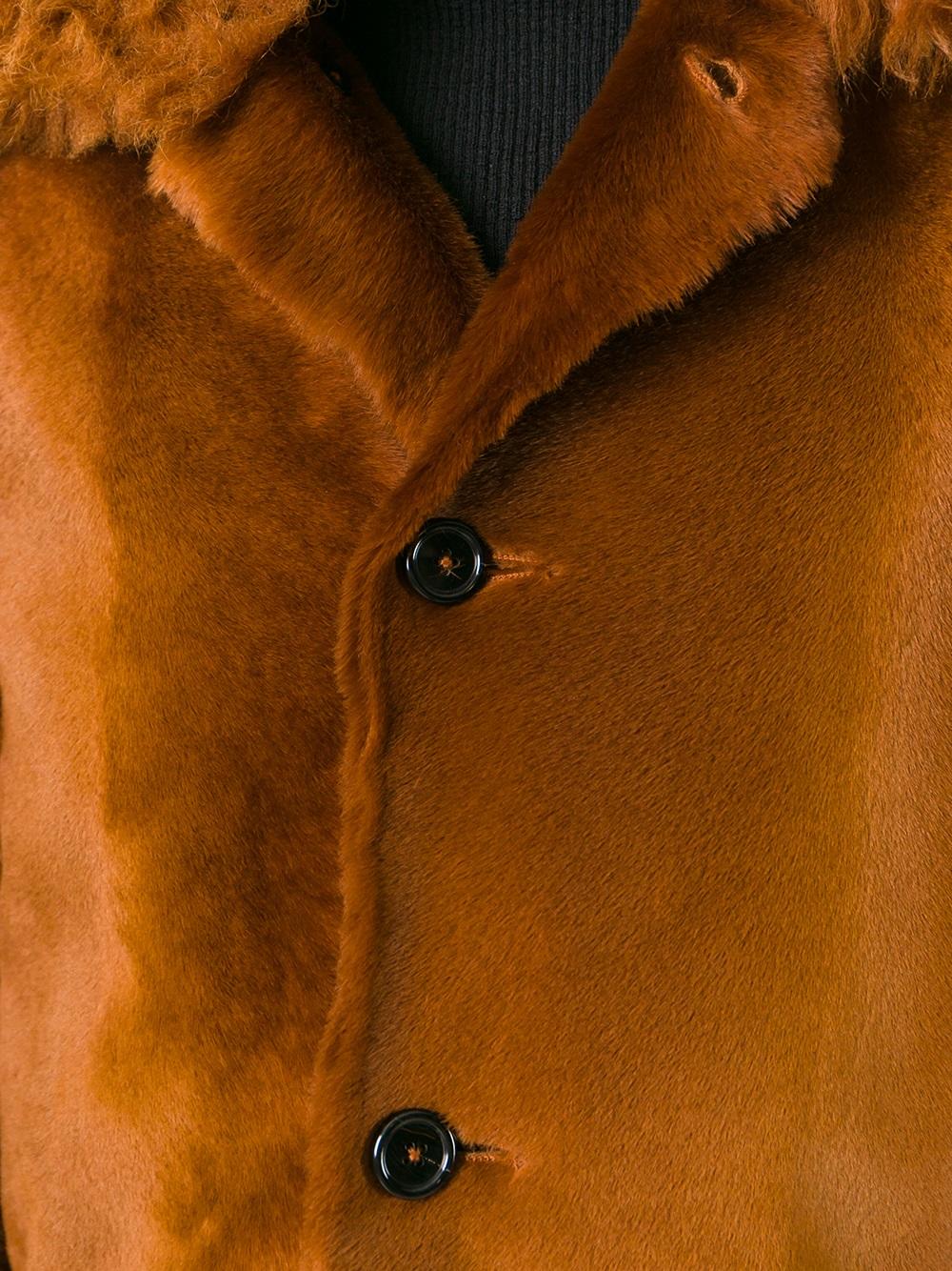 sheepskin shearling coat 