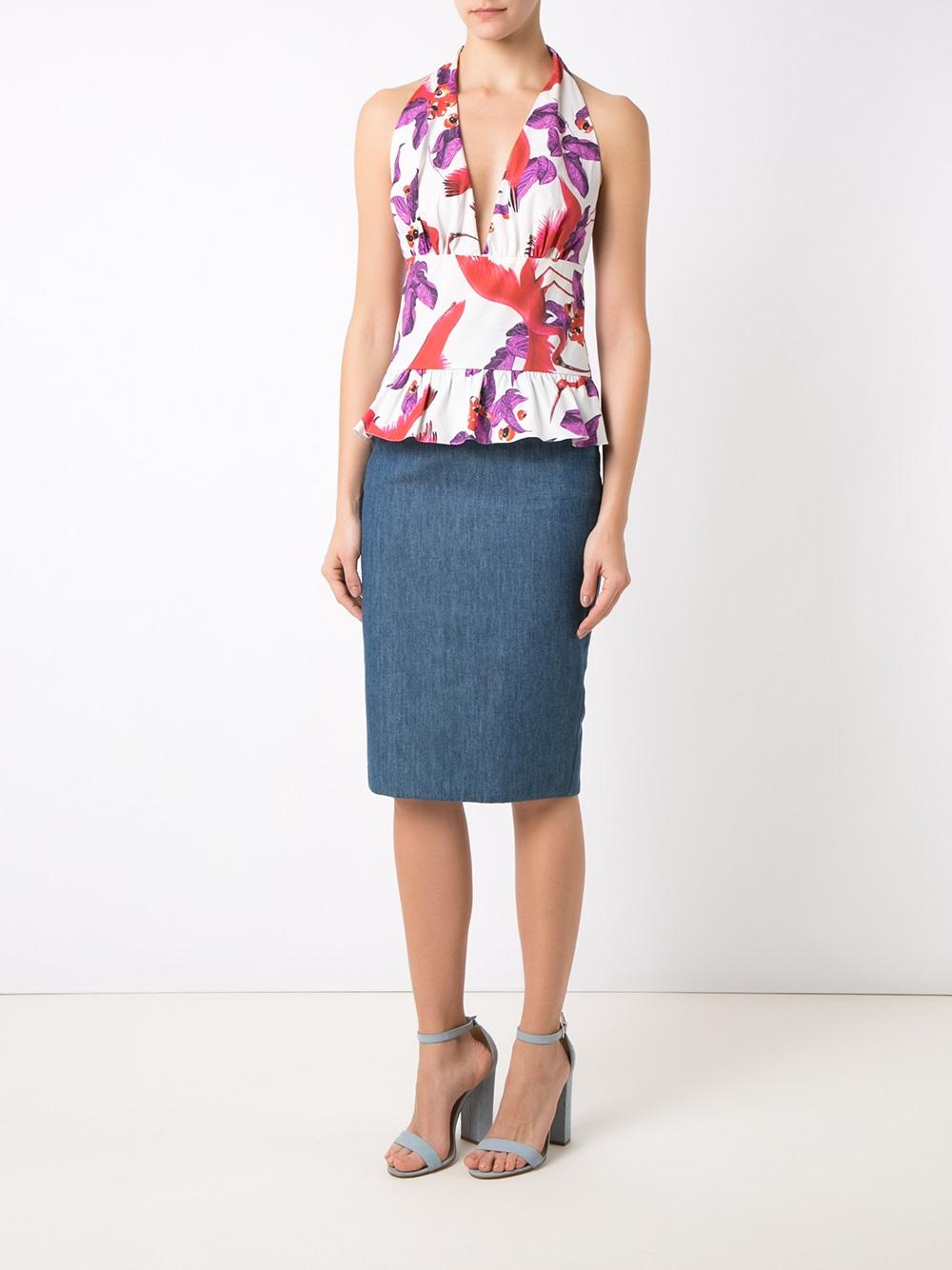 printed top