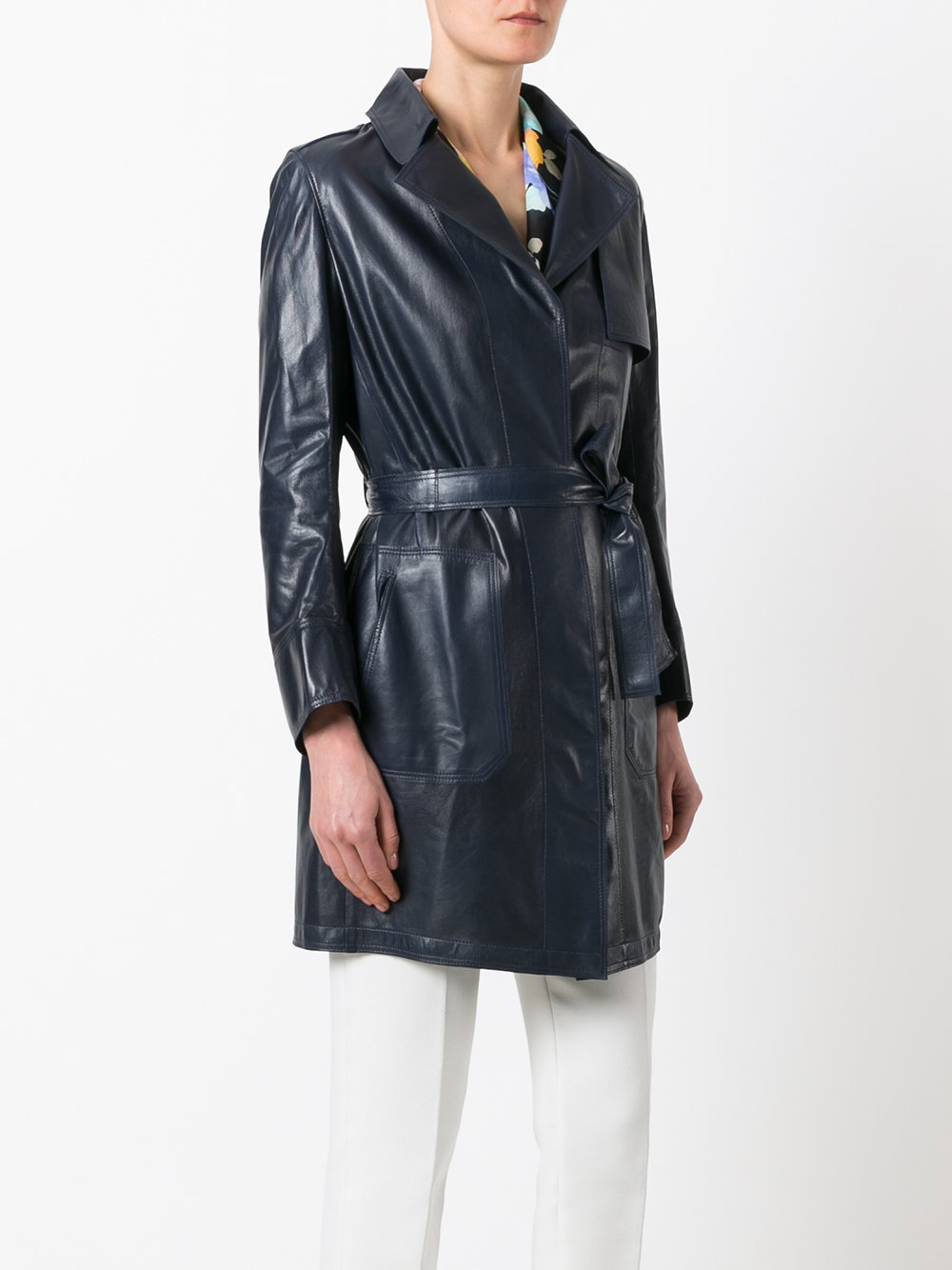 belted coat 