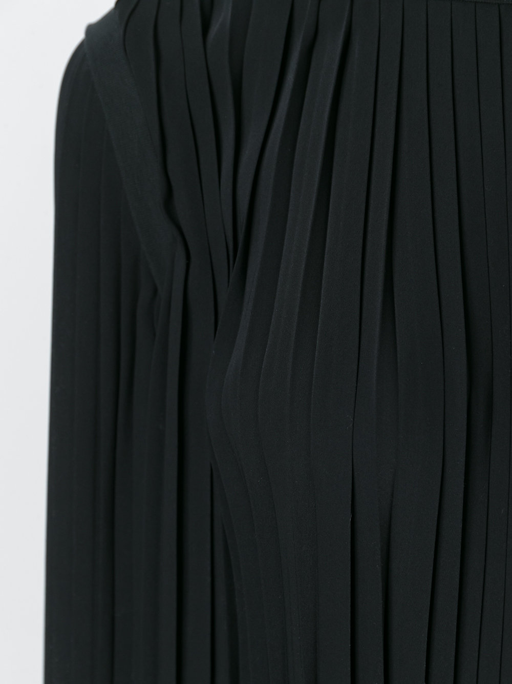 pleated dress