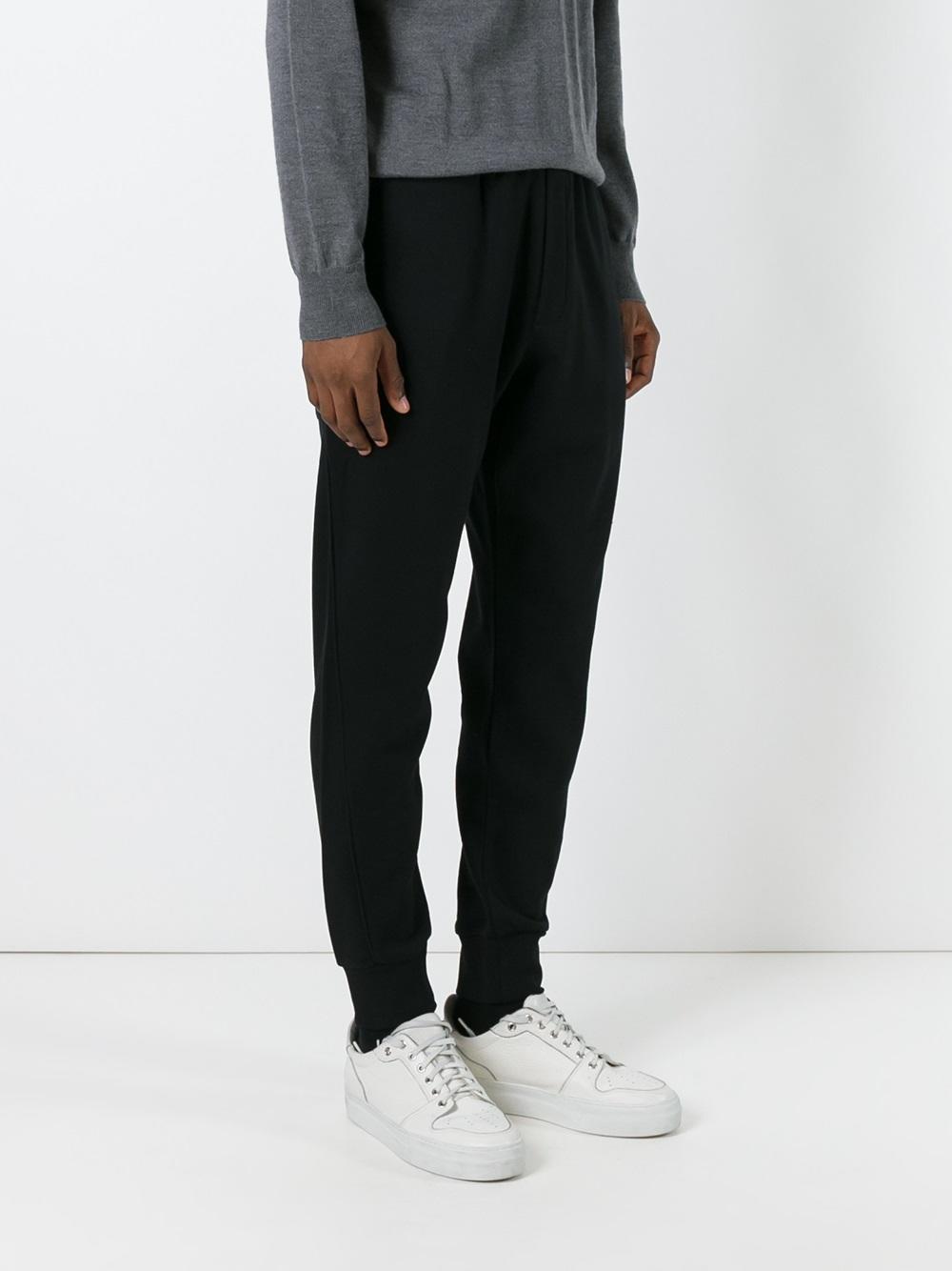 slim-fit trousers