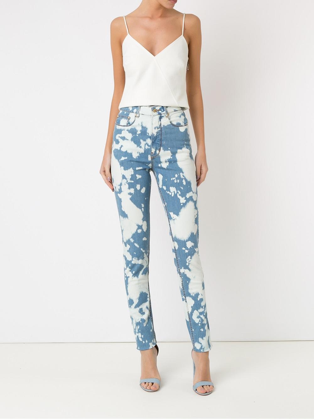 high waisted skinny jeans