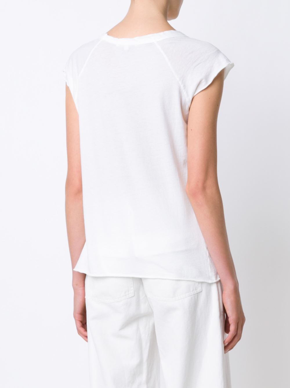 raw hem top