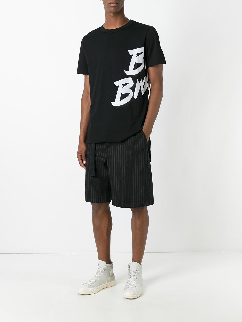 stylised print T-shirt