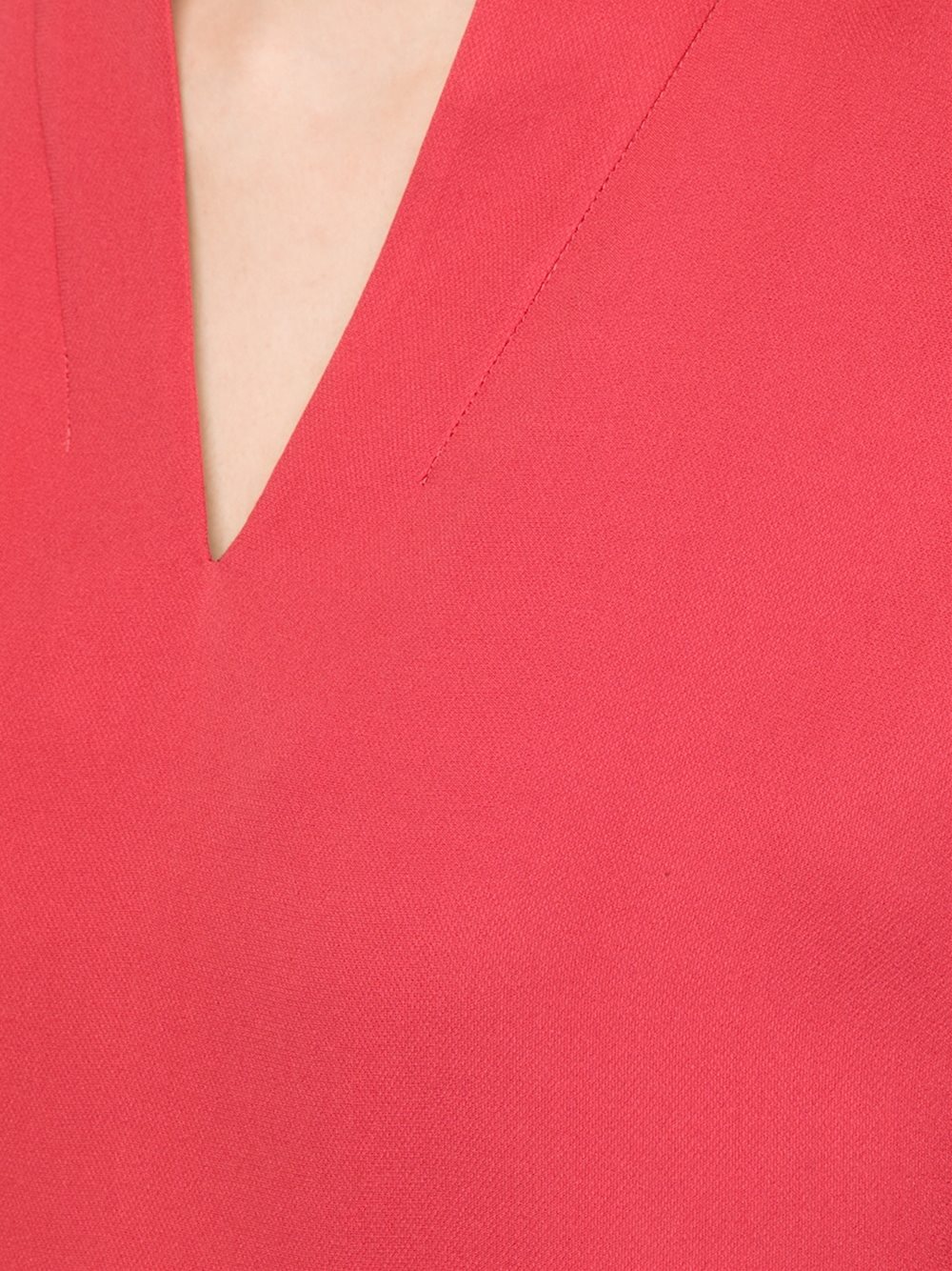 v-neck blouse