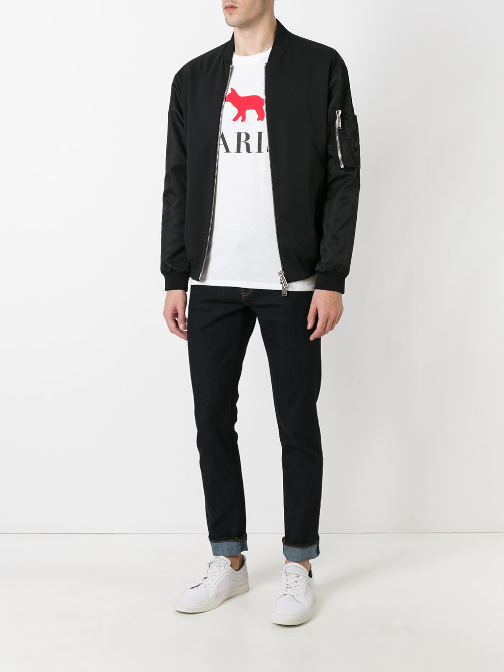 straight cut jeans