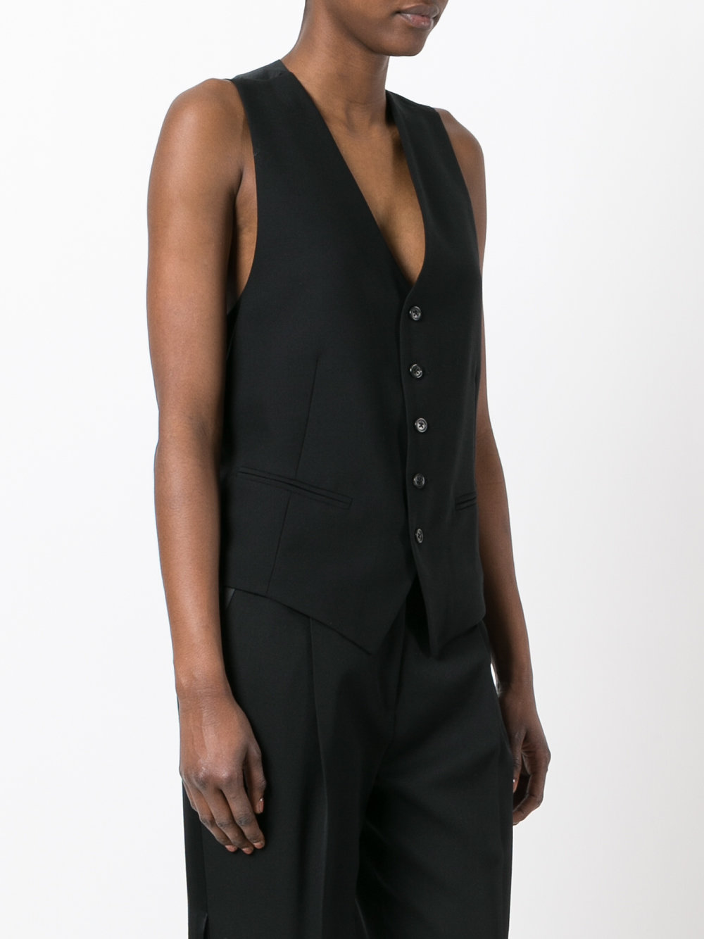 single-breasted waistcoat