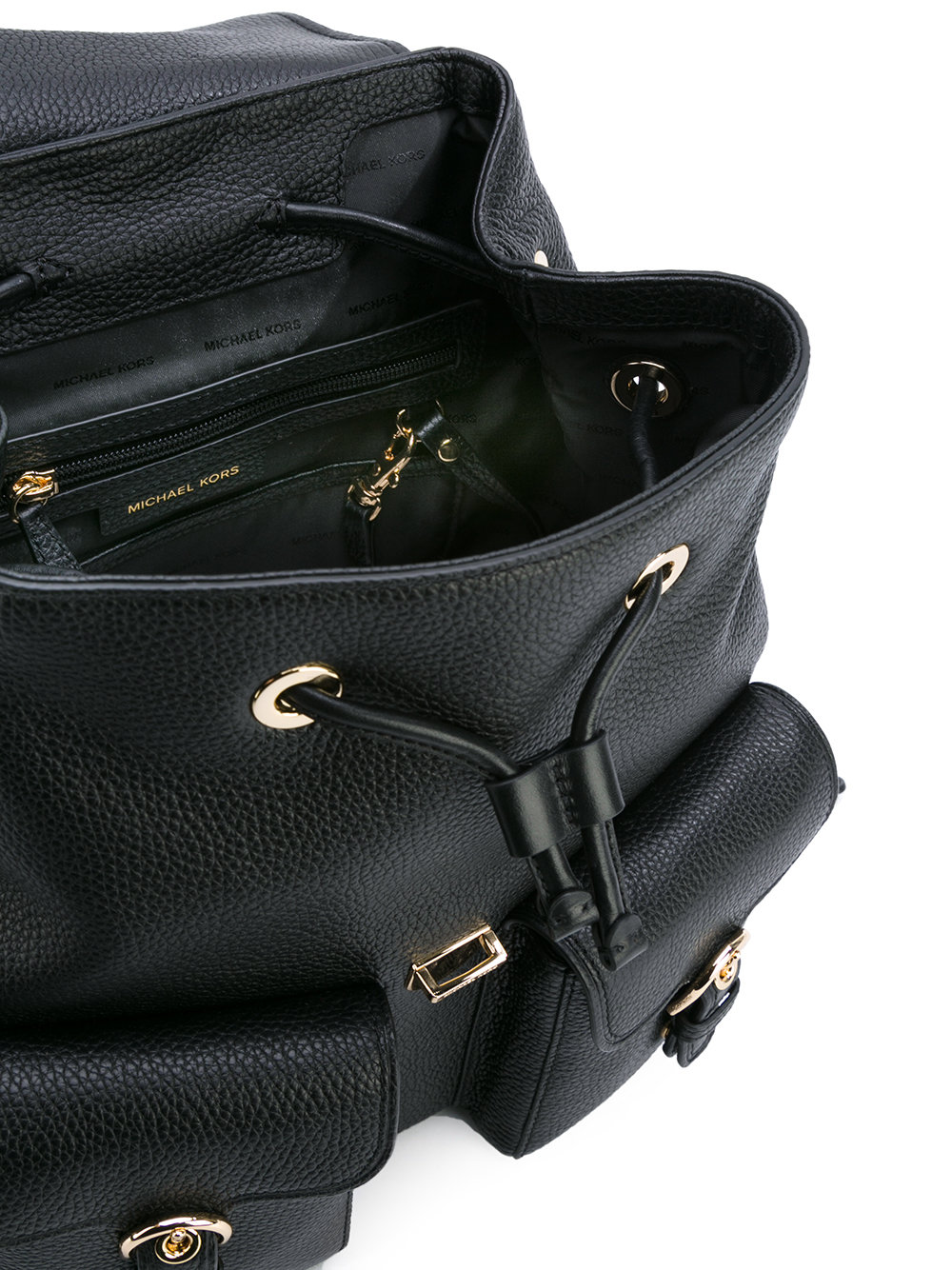 buckled backpack