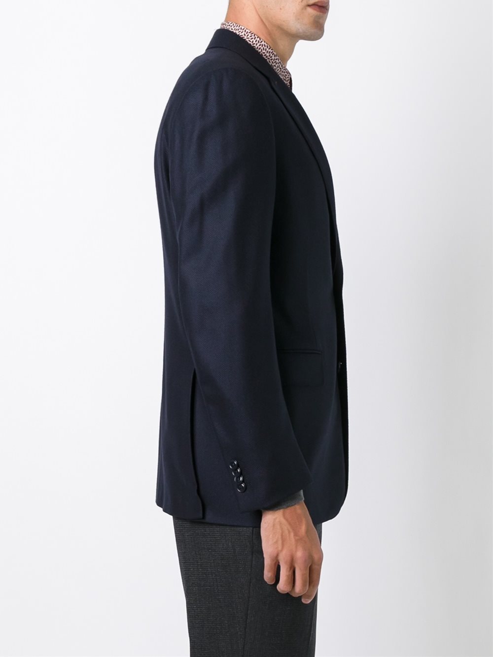 two button suit jacket