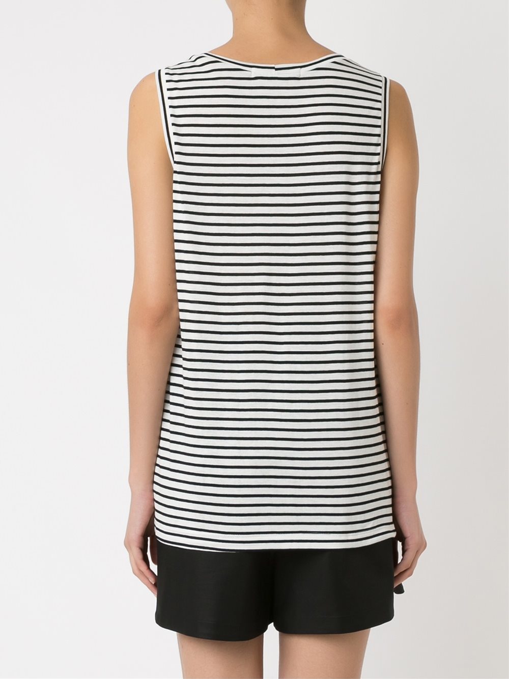 striped tank top