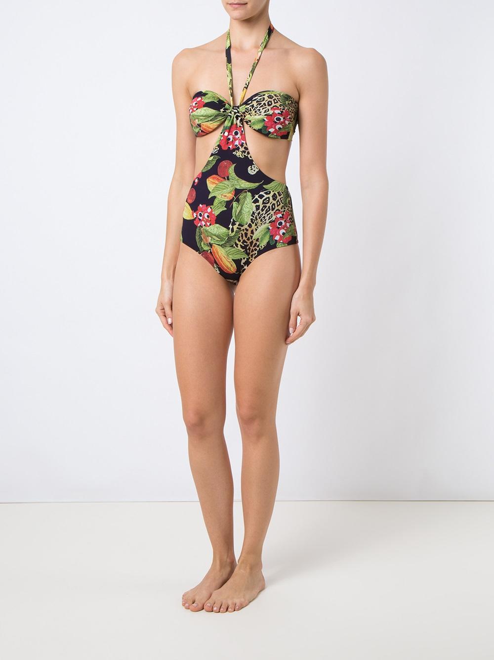 printed swimsuit