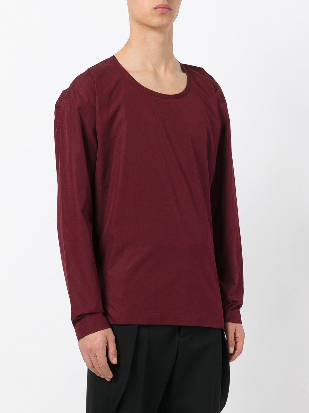 oversized long sleeved t-shirt