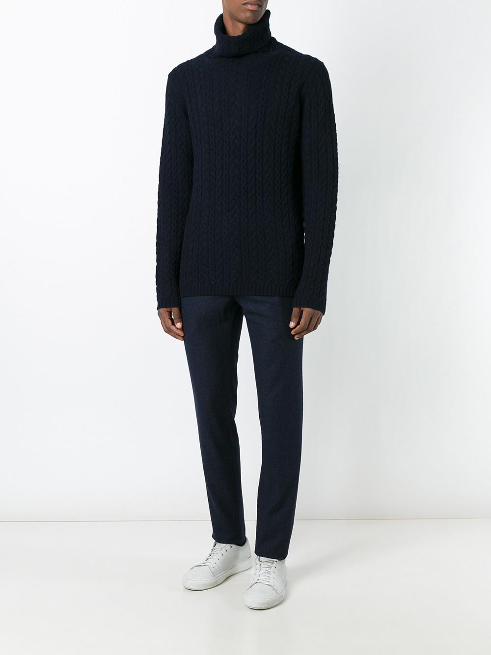 slim-fit trousers