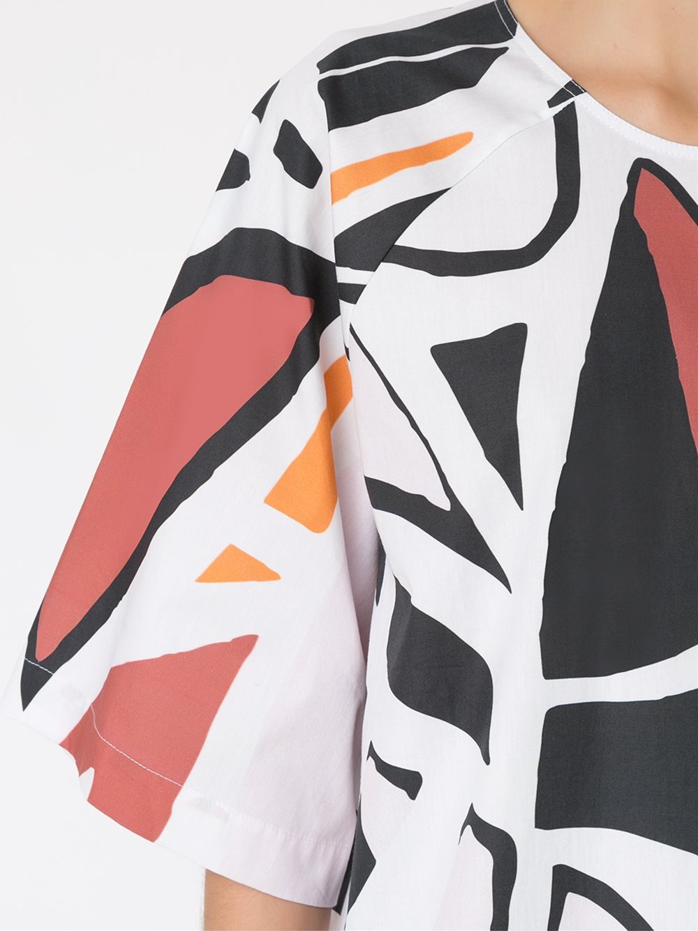 printed blouse