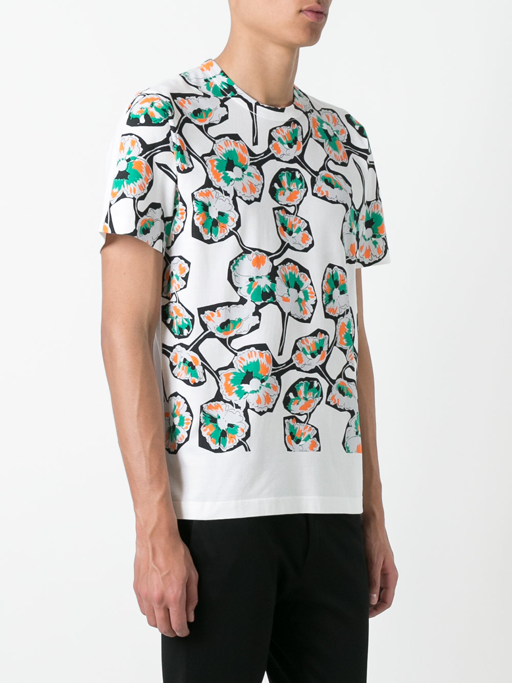 patterned T-shirt