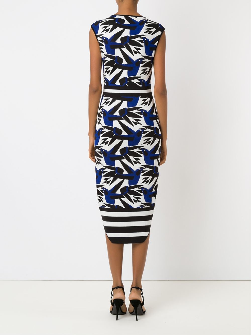 mid-length knit dress