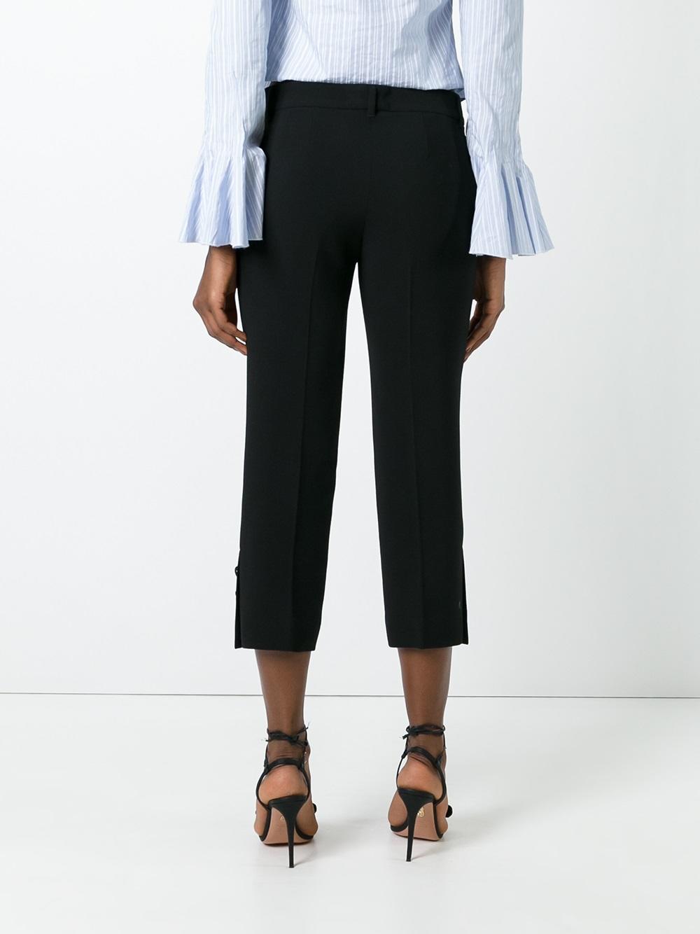 cropped trousers