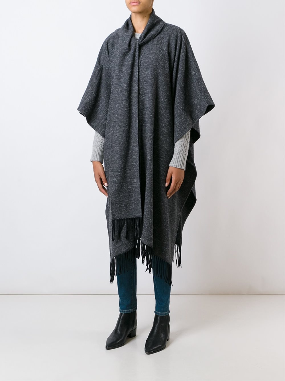 fringed cape 