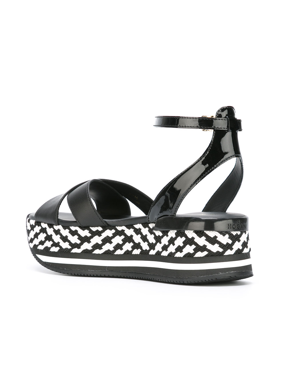 checkered sandals